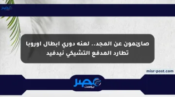 صائمون عن المجد.. لعنة دوري أبطال أوروبا تطارد المدفع التشيكي نيدفيد